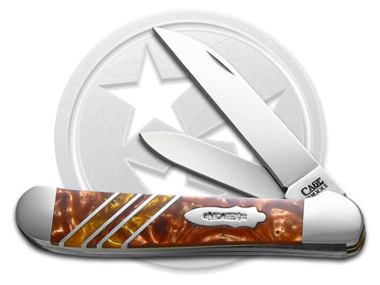 W.R. Case XX Knives Copperhead Vault Collection 1/250 Bronze & Antique Gold Corelon 9249W-BNZAG Stainless Pocket Knife