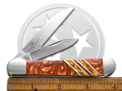 W.R. Case XX Knives Copperhead Vault Collection 1/250 Bronze & Antique Gold Corelon 9249W-BNZAG Stainless Pocket Knife