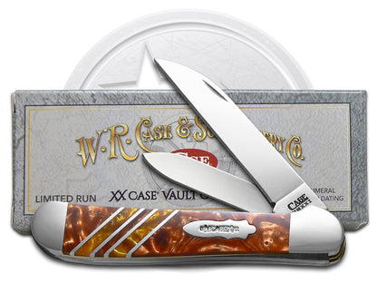 W.R. Case XX Knives Copperhead Vault Collection 1/250 Bronze & Antique Gold Corelon 9249W-BNZAG Stainless Pocket Knife