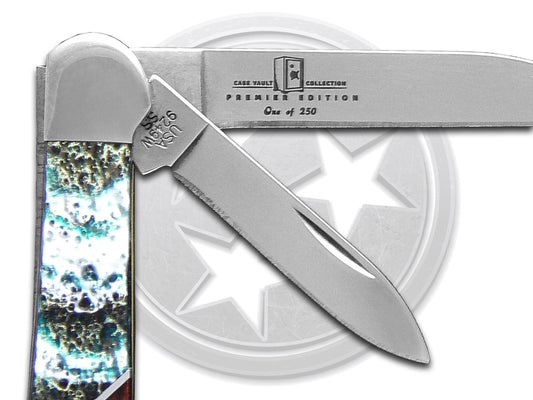 W.R. Case XX Knives Copperhead Vault Collection 1/250 Cloudland & Bronze Corelon 9249W-CLBNZ Stainless Pocket Knife