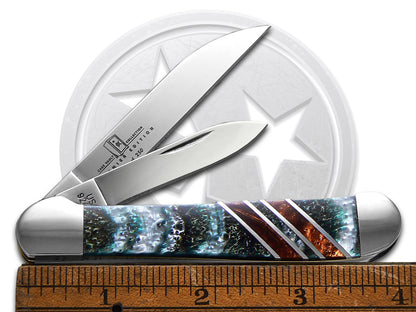 W.R. Case XX Knives Copperhead Vault Collection 1/250 Cloudland & Bronze Corelon 9249W-CLBNZ Stainless Pocket Knife