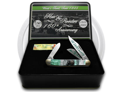 HEN & ROOSTER Stockman 160th Anniversary Edition Cloudland Corelon Pocket Knife 313-160TH