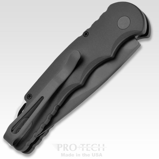 Pro-Tech Knives, LLC™ Tactical Response 5 Auto TR-5 OPERATOR Black 6061-T6 Aluminum CPM S35VN Stainless Steel Pocket Knife