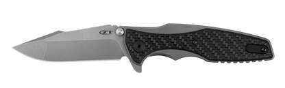 Zero Tolerance Knives™ 0393 Frame Lock 0393GLCF Black Carbon Fiber and Titanium CPM 20CV Stainless Steel Pocket Knife