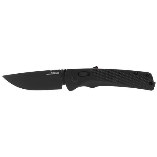 SOG Specialty Knives™ Flash AT Lever Lock 11-18-01-57 Black Glass-Reinforced Nylon D2 Semi-Stainless Steel Pocket Knife