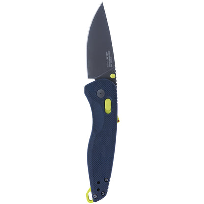 SOG Specialty Knives™ Aegis AT Lever Lock 11-41-03-57 Indigo Glass-Reinforced Nylon D2 Semi-Stainless Steel Pocket Knife