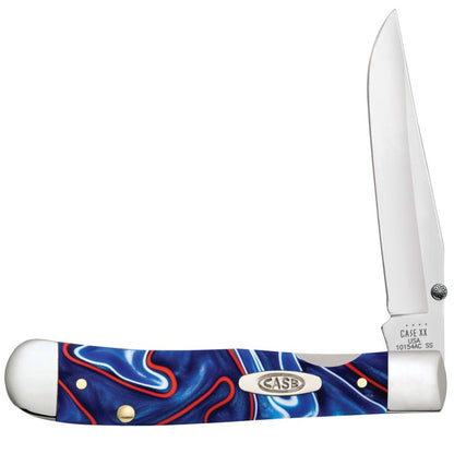 Case XX™ Knives Kickstart Trapperlock Patriotic Kirinite Stainless 11218