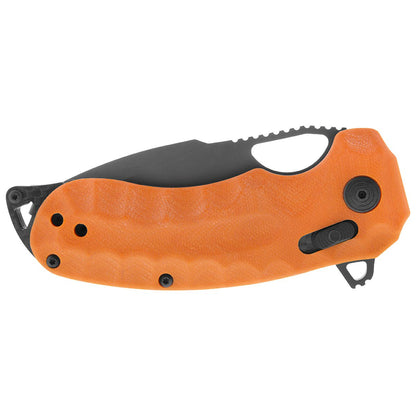 SOG Specialty Knives™ Kiku Xr Lever Lock 12-27-03-57 Orange G-10 CTS XHP Stainless Steel Pocket Knife
