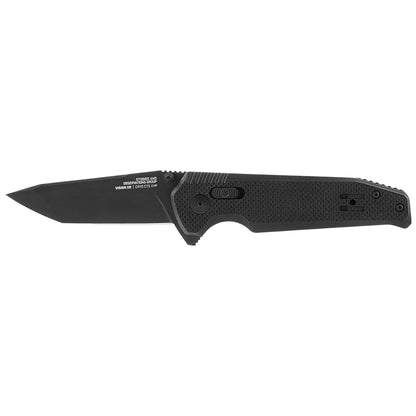 SOG Specialty Knives™ Vision XR Lever Lock 12-57-01-57 Black G-10 Cryo CTS XHP Stainless Steel Pocket Knife