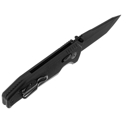 SOG Specialty Knives™ Vision XR Lever Lock 12-57-01-57 Black G-10 Cryo CTS XHP Stainless Steel Pocket Knife