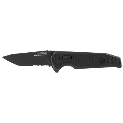 SOG Specialty Knives™ Vision XR Lever Lock 12-57-02-57 Black G-10 Cryo CTS XHP Stainless Steel Pocket Knife