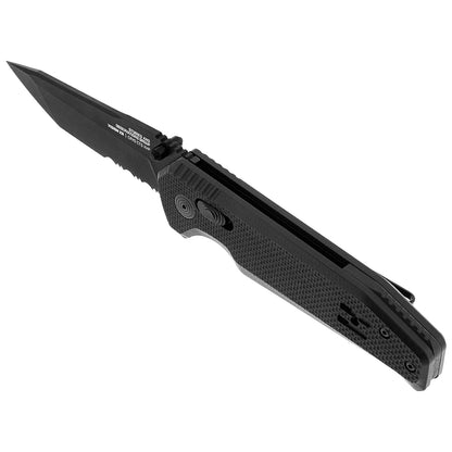 SOG Specialty Knives™ Vision XR Lever Lock 12-57-02-57 Black G-10 Cryo CTS XHP Stainless Steel Pocket Knife