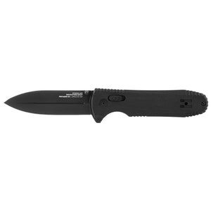 SOG Specialty Knives™ Pentagon XR Crossbar Lock 12-61-01-57 Black G-10 Cryo CTS XHP Stainless Steel Pocket Knife