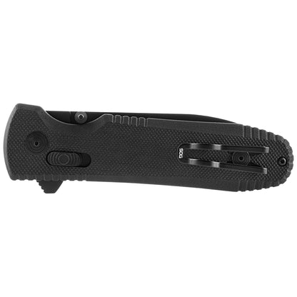 SOG Specialty Knives™ Pentagon XR Crossbar Lock 12-61-01-57 Black G-10 Cryo CTS XHP Stainless Steel Pocket Knife