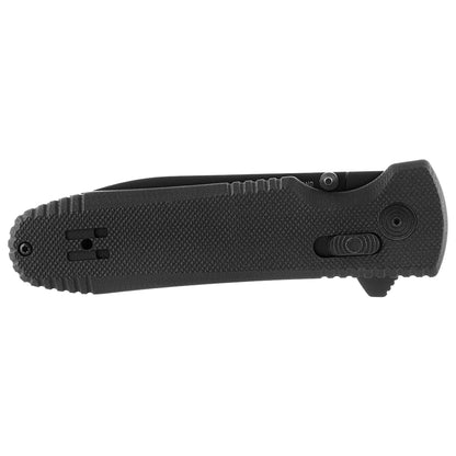 SOG Specialty Knives™ Pentagon XR Crossbar Lock 12-61-01-57 Black G-10 Cryo CTS XHP Stainless Steel Pocket Knife