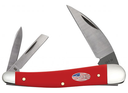 Case XX™ Knives Seahorse Whittler Red Delrin Stainless 13457 American Workman