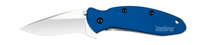 Kershaw Knives™ Scallion Liner Lock 1620NB Navy Blue Anodized Aluminum High Carbon 420HC Steel Pocket Knife