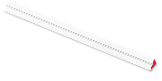 Spyderco Knives™ 204UF1 Knife Ultra Fine Grit White Stone Tri-Angle Knife Sharpening Rod