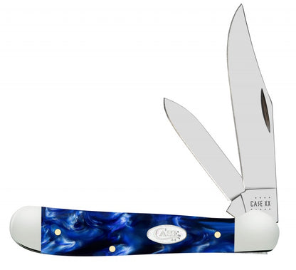 Case XX™ Knives Copperhead Blue Pearl Kirinite Stainless 23441 Pocket Knife