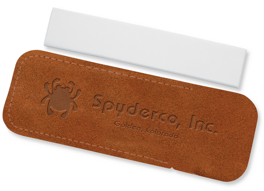 Spyderco Knives™ 303F Knife White High Alumina Ceramic Pocket Sharpening Stone