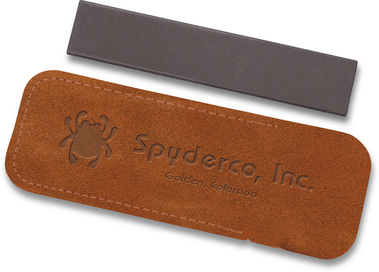 Spyderco Knives™ 303M Knife Brown High Alumina Ceramic Pocket Sharpening Stone