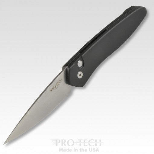 Pro-Tech Knives, LLC™ Newport Auto 3405 Black 6061-T6 Aluminum CPM S35VN Stainless Steel Pocket Knife