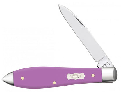 Case XX™ Knives Ichthus Tear Drop Gent Smooth Lilac Synthetic Stainless 39165