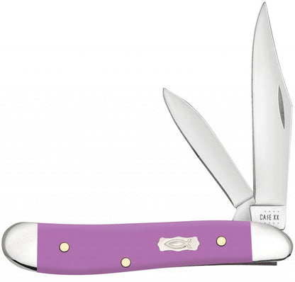 Case XX™ Knives Ichthus Peanut Smooth Lilac Synthetic Stainless 39166