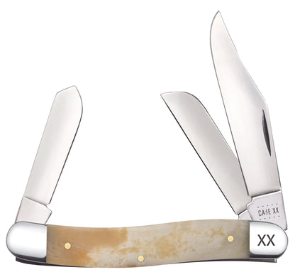 Case XX™ Knives Medium Stockman Smooth Natural Giraffe Bone Stainless 50492 Pocket Knife