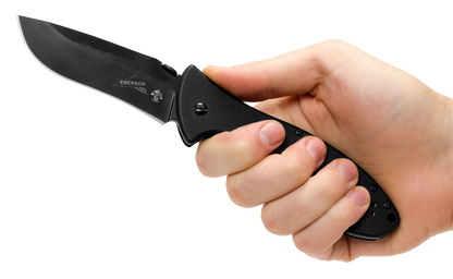 Kershaw Knives™ CQC-9K Frame Lock 6045BLK Black G-10 and Black 410 Stainless Steel 8Cr14MoV Stainless Steel Pocket Knife