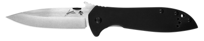 Kershaw Knives™ CQC-4KXL D2 Frame Lock 6055D2 Black G-10 and 410 Stainless Steel D2 Carbon Steel Pocket Knife