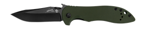 Kershaw Knives™ CQC-5K Liner Lock CQC-5K Olive Drab G-10 8Cr14MoV Stainless Steel Pocket Knife