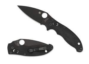 Spyderco Knives™ Manix 2 Ball Bearing Lock C101GPBBK2 Black G-10 CPM S30V Stainless Steel Pocket Knife
