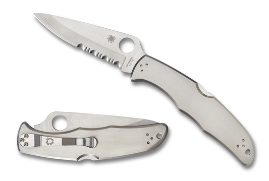 Spyderco Knives™ Endura 4 Lockback C10PS Stainless Steel VG-10 Stainless Steel Pocket Knife
