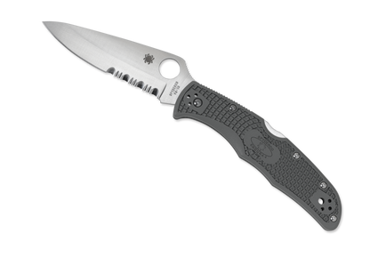 Spyderco Knives™ Endura 4 Lockback C10PSFG Foliage Green Fiberglass Reinforced Nylon VG-10 Stainless Steel Pocket Knife