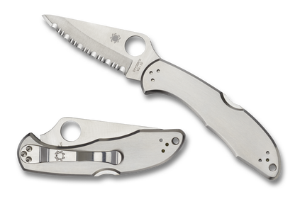Spyderco Knives™ Delica 4 Lockback C11S Stainless Steel VG-10 Stainless Steel Pocket Knife