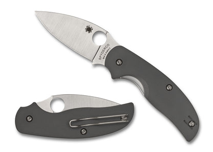 Spyderco Knives™ Sage 1 Liner Lock C123GPGY Cool Gray G-10 Micro-Melt Maxamet Steel Pocket Knife