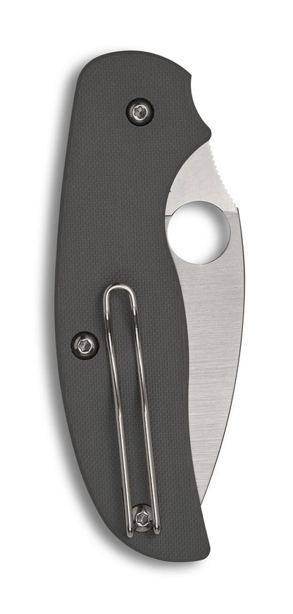 Spyderco Knives™ Sage 1 Liner Lock C123GPGY Cool Gray G-10 Micro-Melt Maxamet Steel Pocket Knife