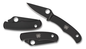 Spyderco Knives™ Bug Slipjoint C133BKP Blackened Stainless Steel 3Cr13 Stainless Steel Pocket Knife