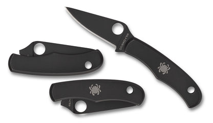 Spyderco Knives™ Bug Slipjoint C133BKP Blackened Stainless Steel 3Cr13 Stainless Steel Pocket Knife