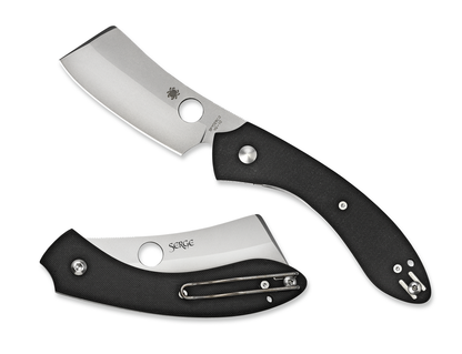 Spyderco Knives™ Roc Liner Lock C177GP Black G-10 VG-10 Stainless Steel Pocket Knife