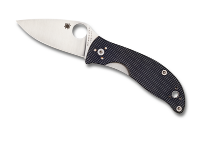 Spyderco Knives™ Alcyone Liner Lock C222GPGY Grey G-10 CTS BD1 Stainless Steel Pocket Knife