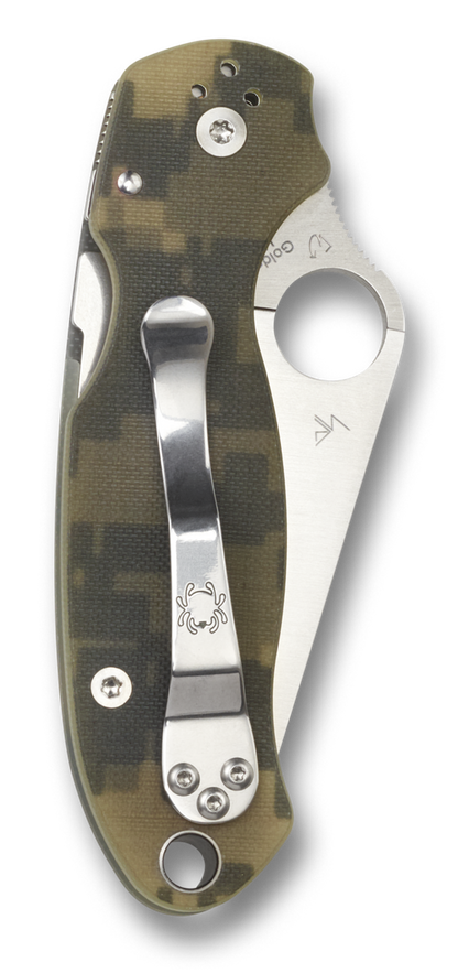 Spyderco Knives™ Para 3 Liner Lock C223GPCMO Digital Camo G-10 CPM S45VN Stainless Steel Pocket Knife