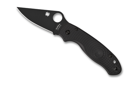 Spyderco Knives™ Para 3 Liner Lock C223PBBK Black Fiberglass Reinforced Nylon CTS BD1N Stainless Steel Pocket Knife