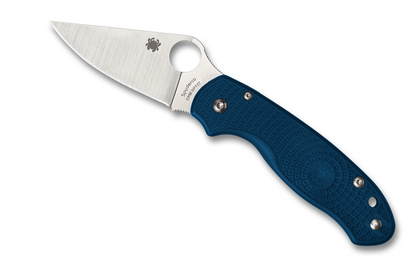 Spyderco Knives™ Para 3 Compression Liner Lock C223PCBL Cobalt Blue Fiberglass-Reinforced Nylon CPM SPY27 Stainless Steel Pocket Knife