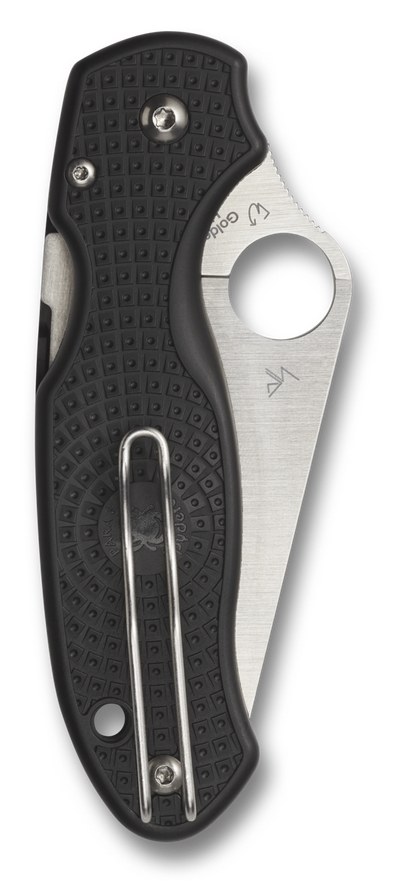 Spyderco Knives™ Para 3 Compression Liner Lock C223SBK Black Fiberglass Reinforced Nylon CTS BD1N Stainless Steel Pocket Knife
