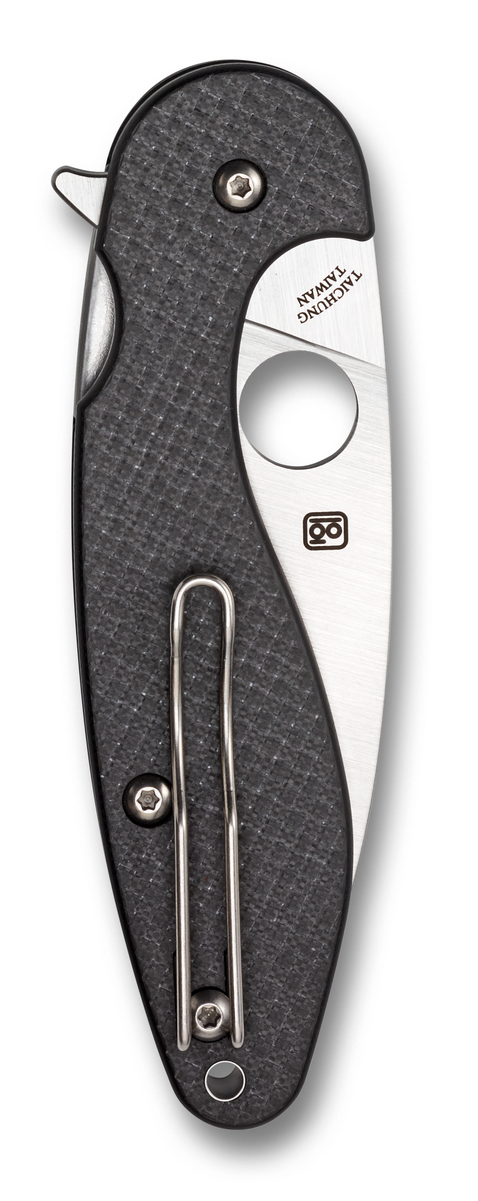 Spyderco Knives™ Sliverax Lockback C228CFP Carbon Fiber and G-10 Laminate CPM S30V Stainless Steel Pocket Knife
