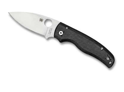 Spyderco Knives™ Shaman Lockback C229GP Black G-10 CPM S30V Stainless Steel Pocket Knife