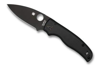 Spyderco Knives™ Shaman Lockback C229GPBK Black G-10 CPM S30V Stainless Steel Pocket Knife