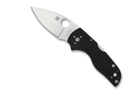 Spyderco Knives™ Lil Native Lockback C230MBGP Black G-10 CPM S30V Stainless Steel Pocket Knife